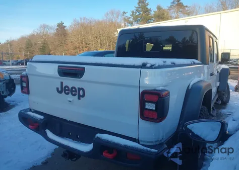 2022 Jeep Gladiator Rubicon 4X4 z USA, uszkodzony, nr VIN 1C6JJTBGXNL141796